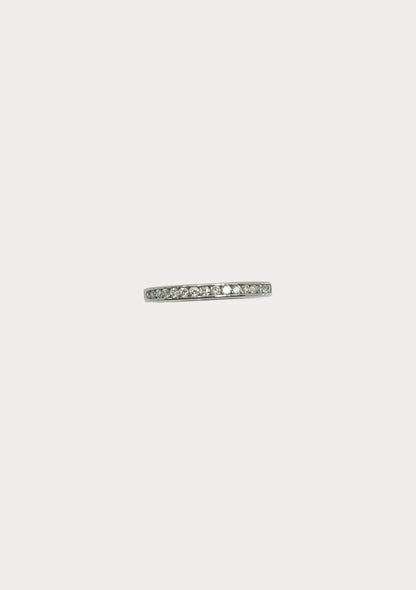 18ct White Gold Eternity Ring