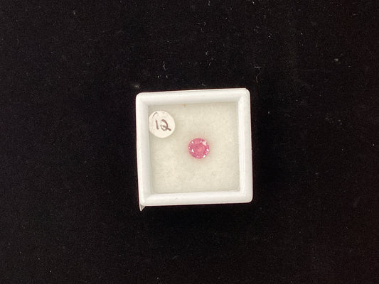 Pink Round Sapphire P56 5.0 x 5.0mm 0.66ct