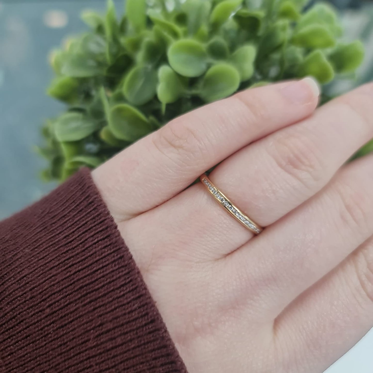 9ct Yellow Gold Eternity Ring