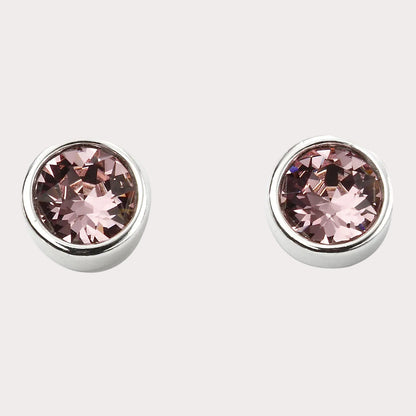 Sterling Silver Crystal Earrings