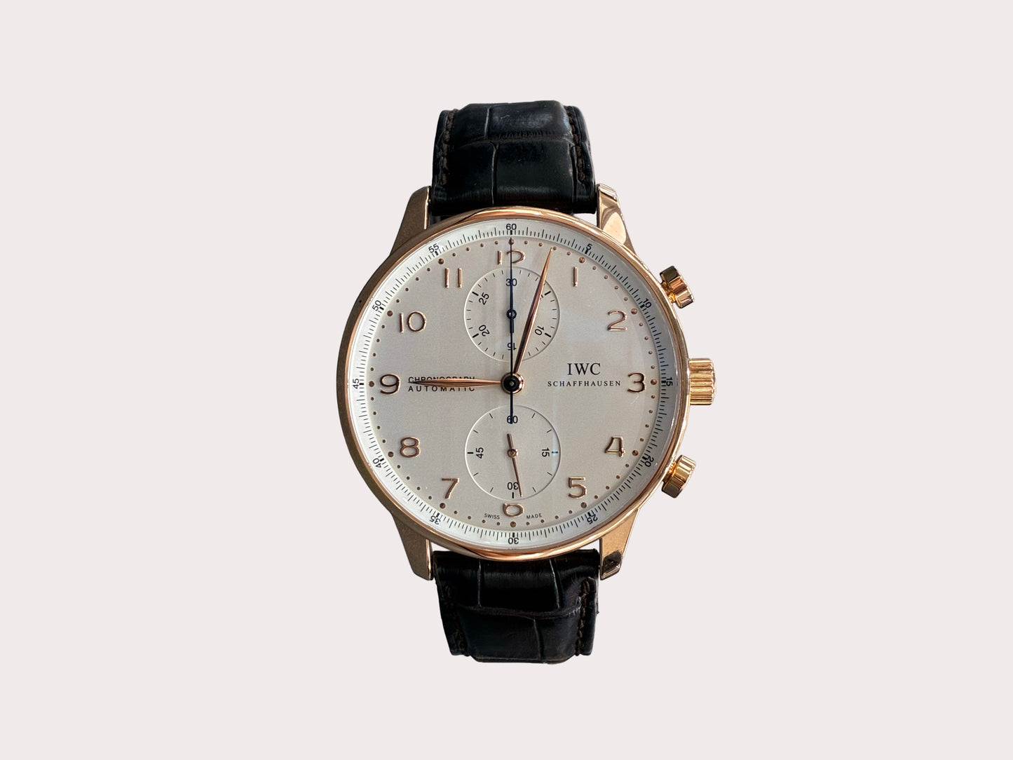IWC Rose Gold Portugieser Watch