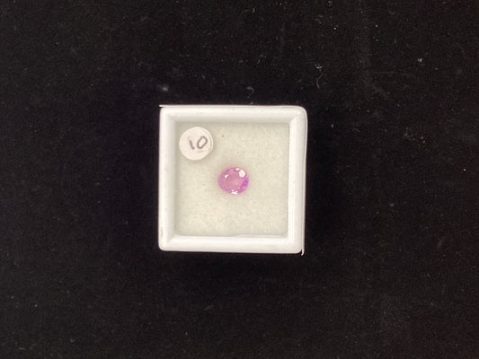 Round Pink Sapphire P54 5.7 x 5.0mm 0.69ct