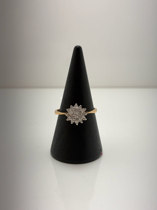 9ct Diamond Ring 17