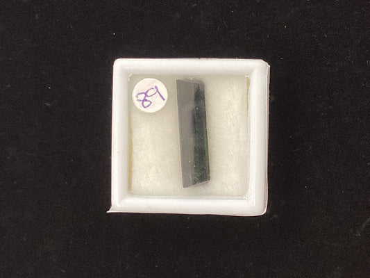 MRJ5308 Long Thin Green Tourmaline 19.5 x 5.4mm 5.43ct