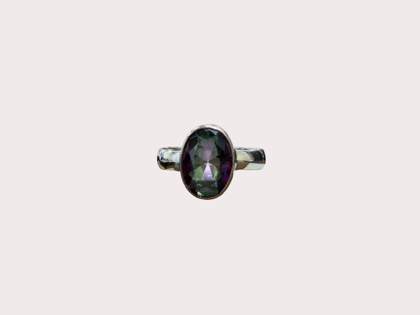 Sterling Silver Mystic Quartz Ring