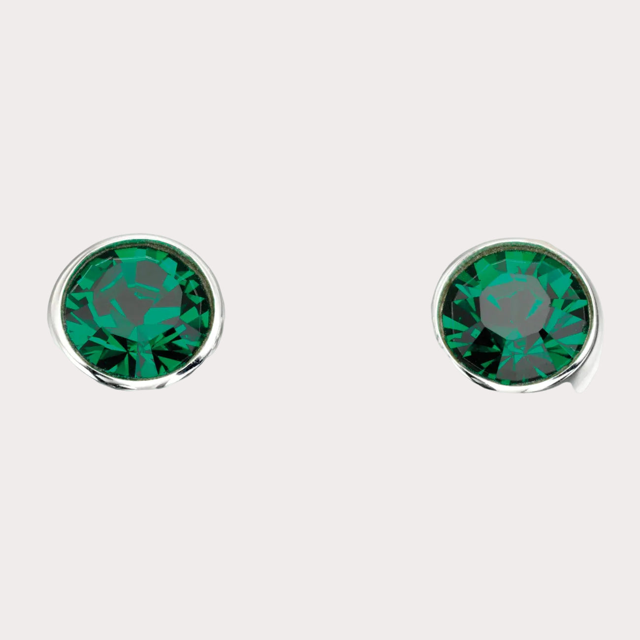 Sterling Silver Crystal Earrings