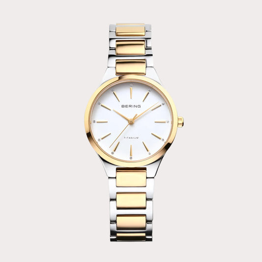 BERING Ladies Two Tone Watch