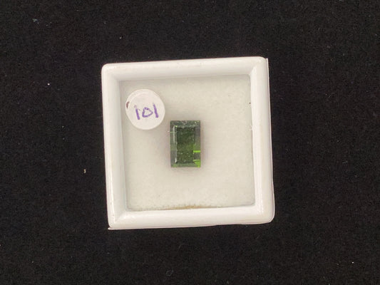 Emerald Cut Green Tourmaline GT45