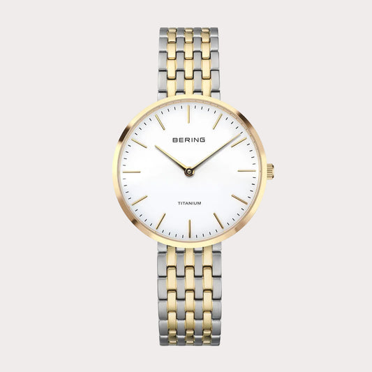 BERING Ladies Two Tone Watch