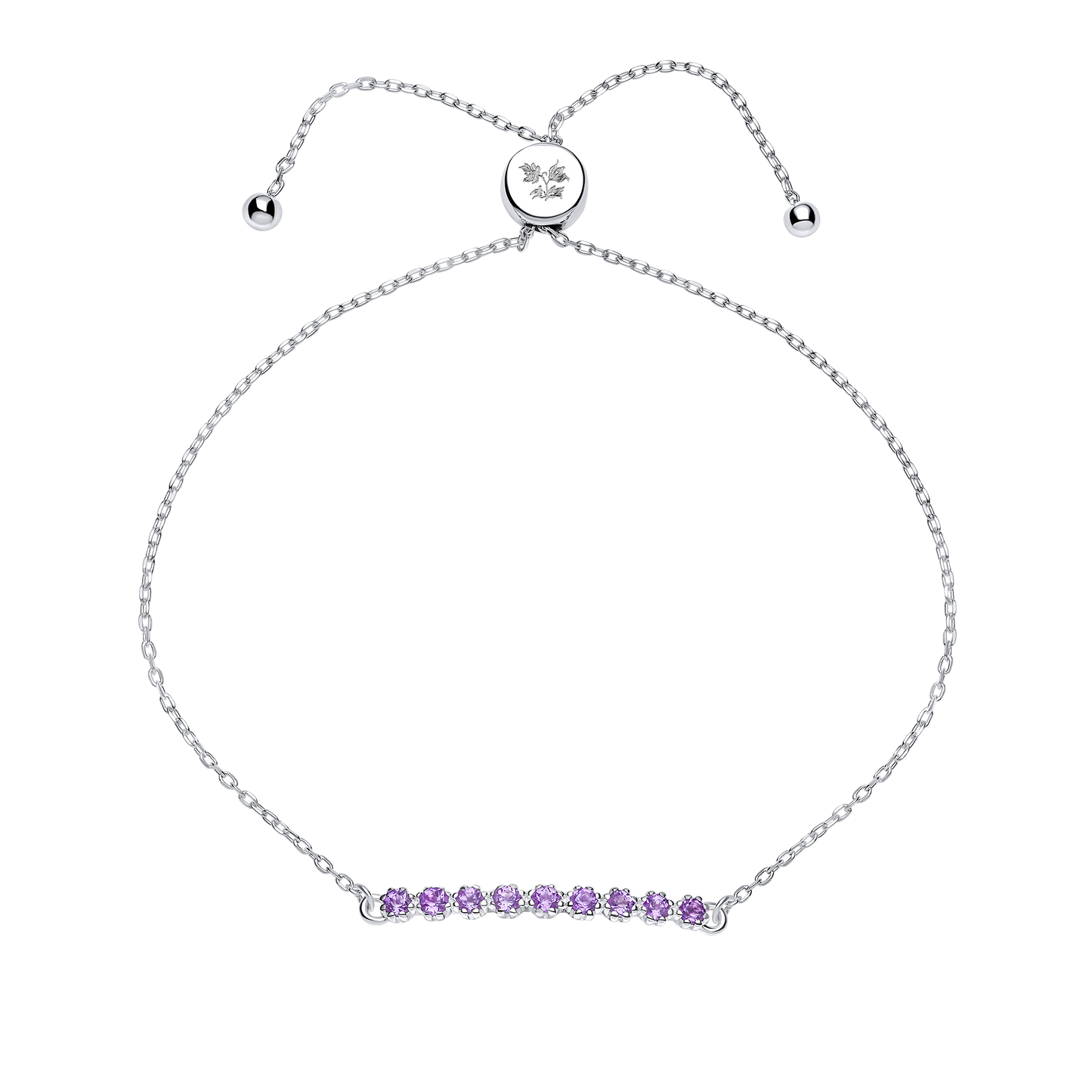 Laura Ashley Alford Meadow Light Amethyst Bracelet