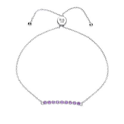 Laura Ashley Alford Meadow Light Amethyst Bracelet