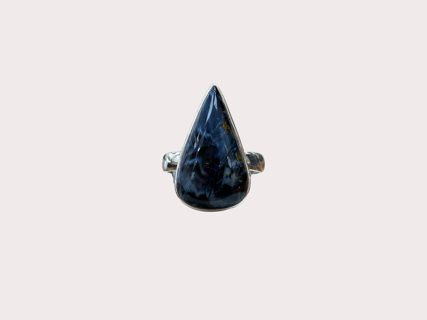 Sterling Silver Large Pietersite Ring