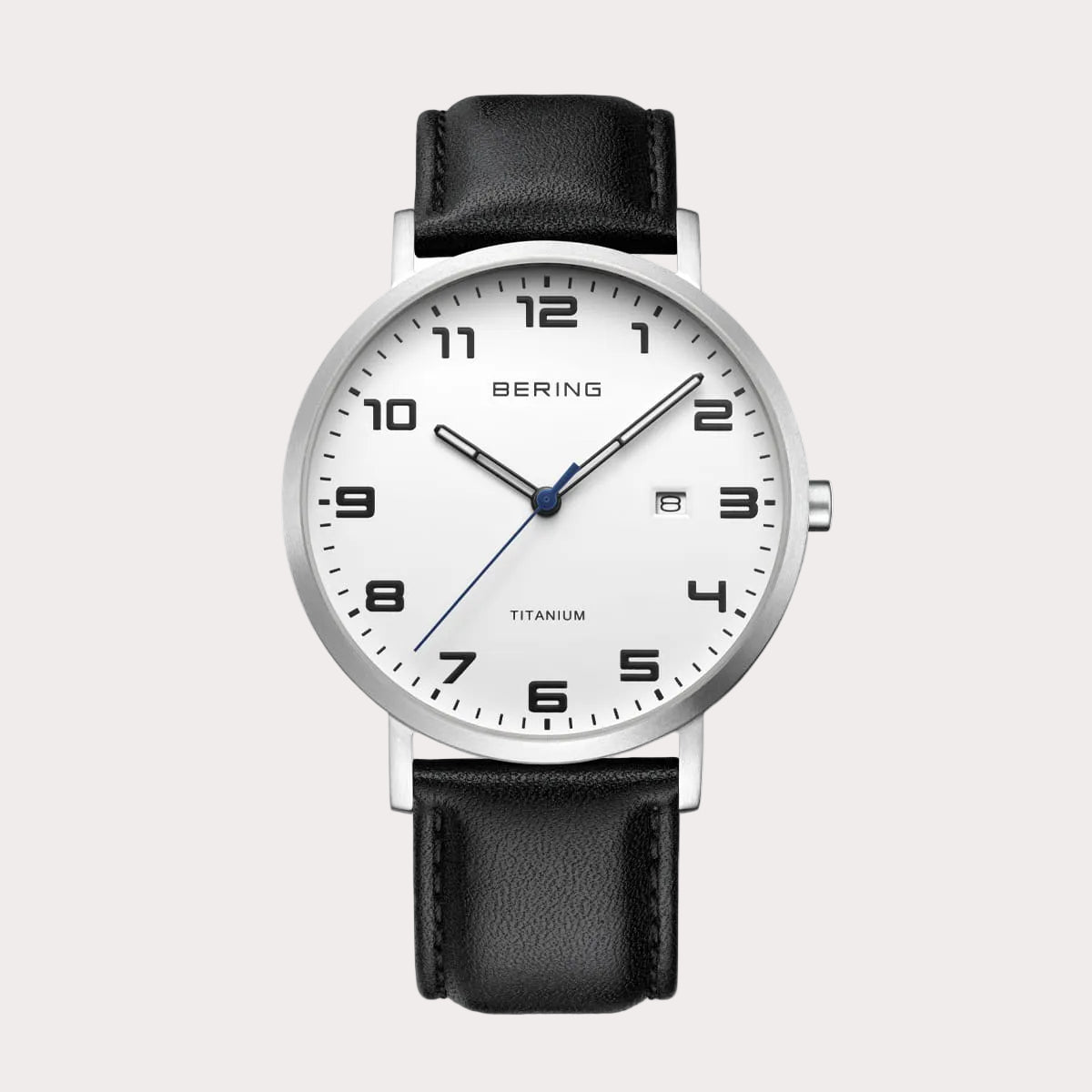 BERING Men's Black and White Watch