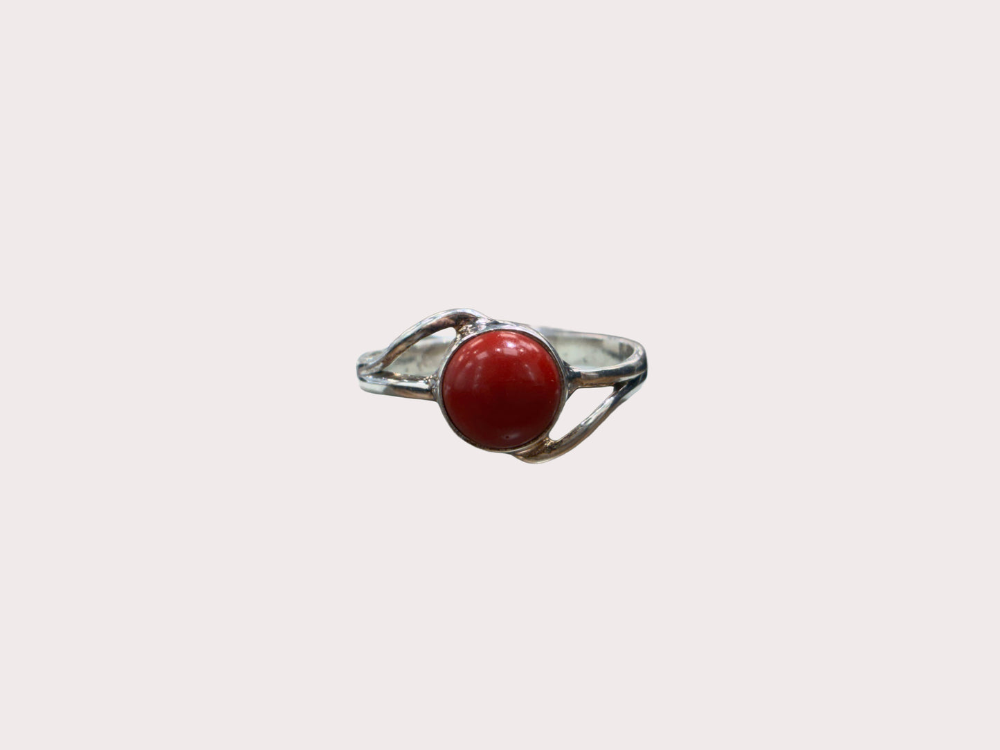 Sterling Silver Carnelian Ring
