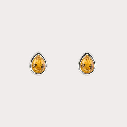 Sterling Silver Semi Precious Natural Studs