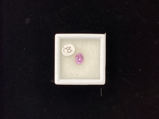 Pink Oval Sapphire P36 5.9 x 4.6mm 0.70ct