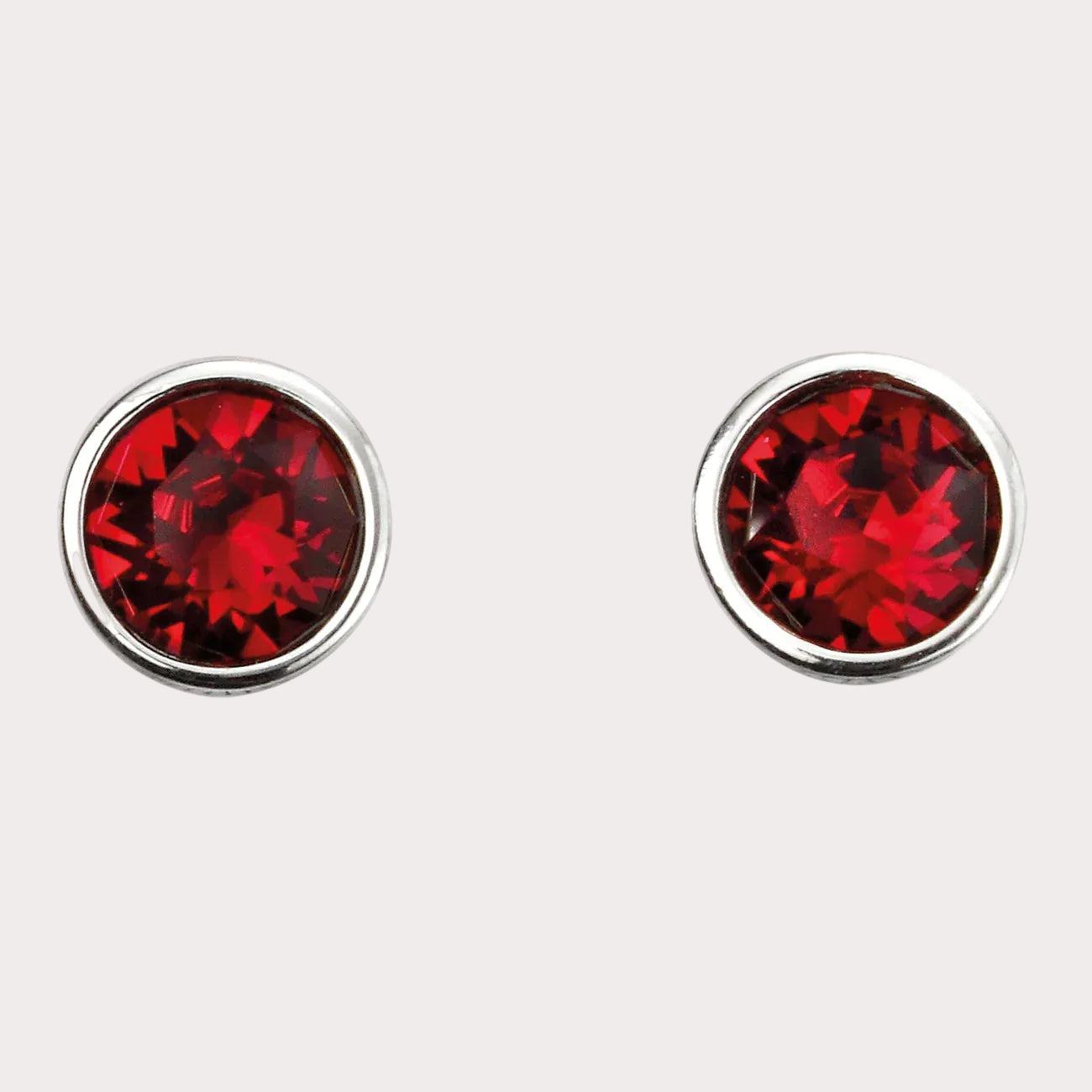 Sterling Silver Crystal Earrings