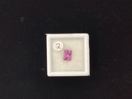 Pink Sapphire P65 6.7x5mm 1.25ct