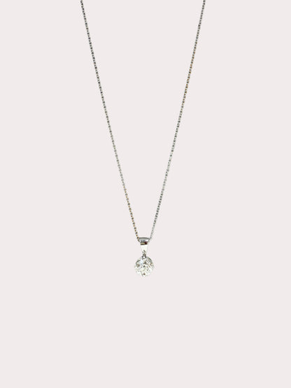 9ct White Gold 0.50ct Diamond Pendant
