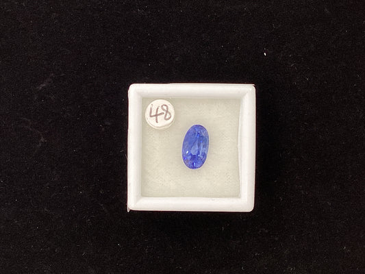 Long Oval Blue Sapphire B47