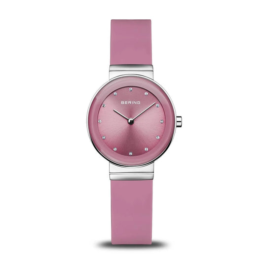 Bering Time Womens Pink Watch