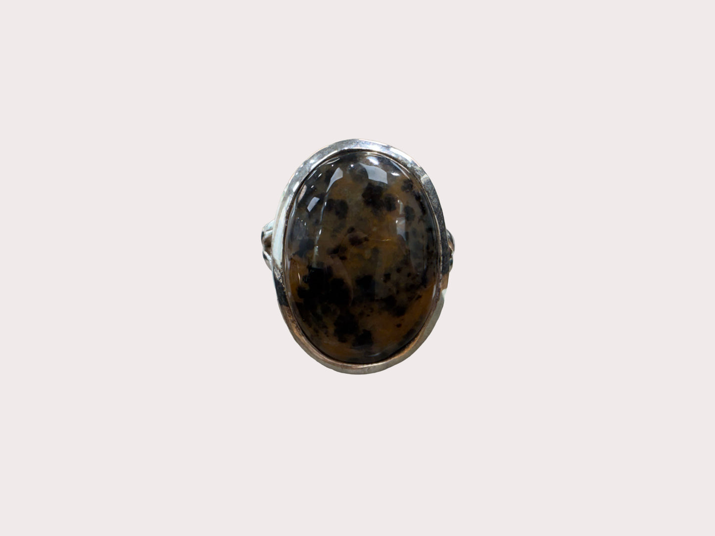 Sterling Silver Ocean Jasper Ring