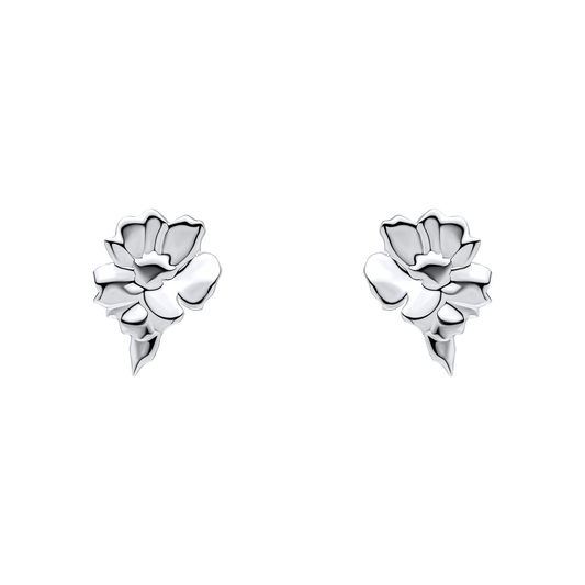 Laura Ashley Albertine Silver Tone Earrings