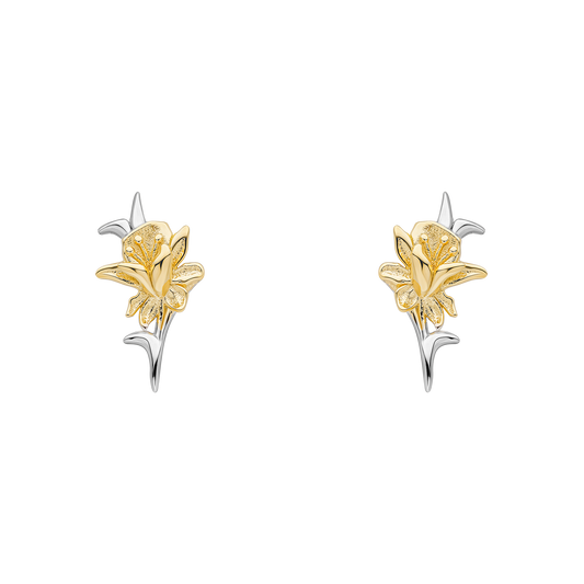 Laura Ashley Heritage Daffodil Stud Earring