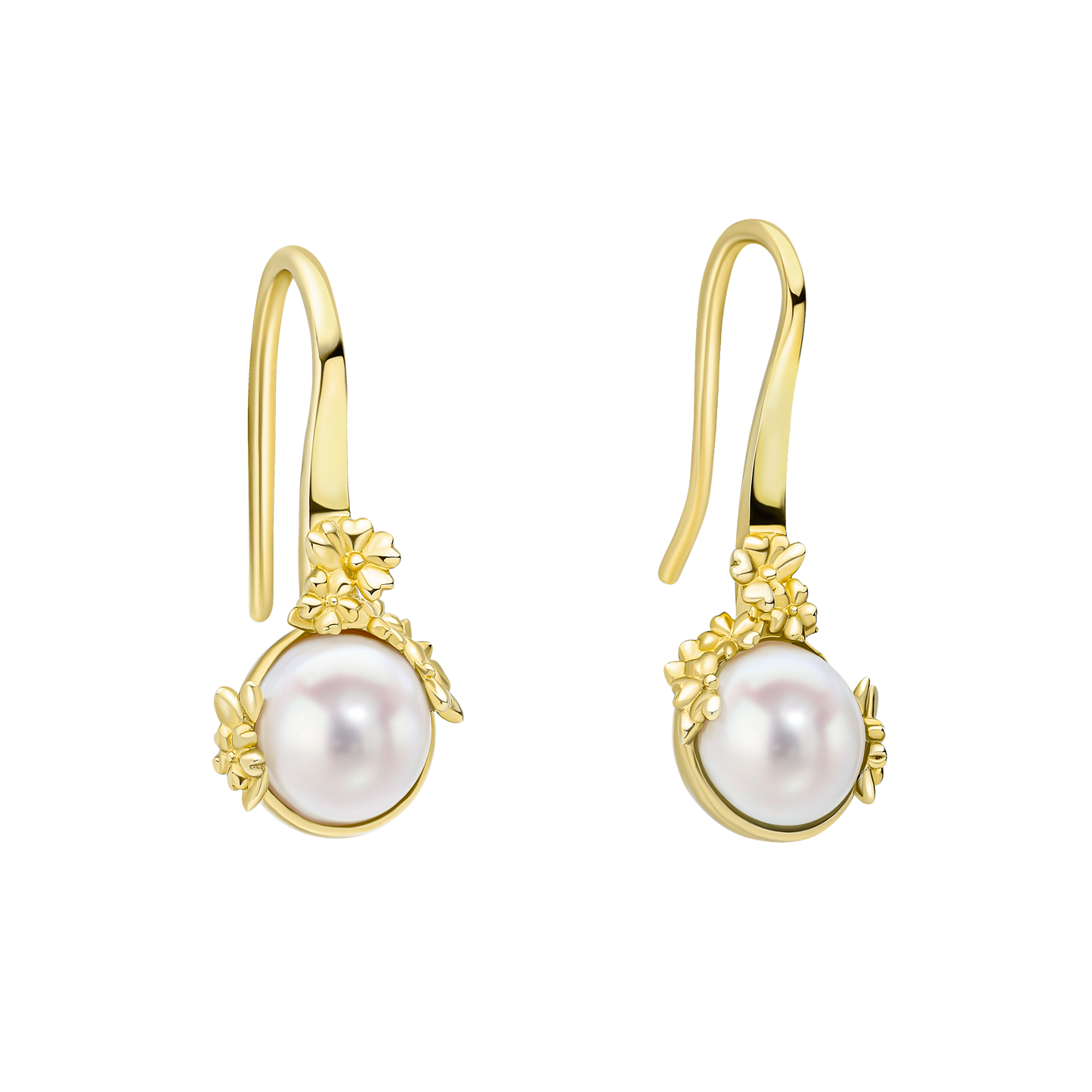 Laura Ashley Ickleford Tulips Freshwater Pearl Earrings