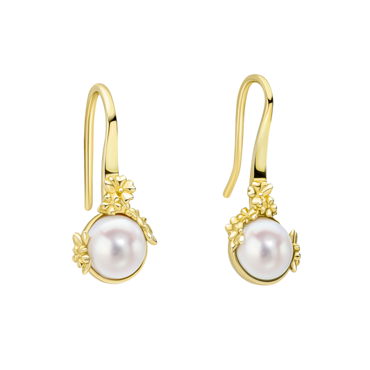 Laura Ashley Ickleford Tulips Freshwater Pearl Earrings
