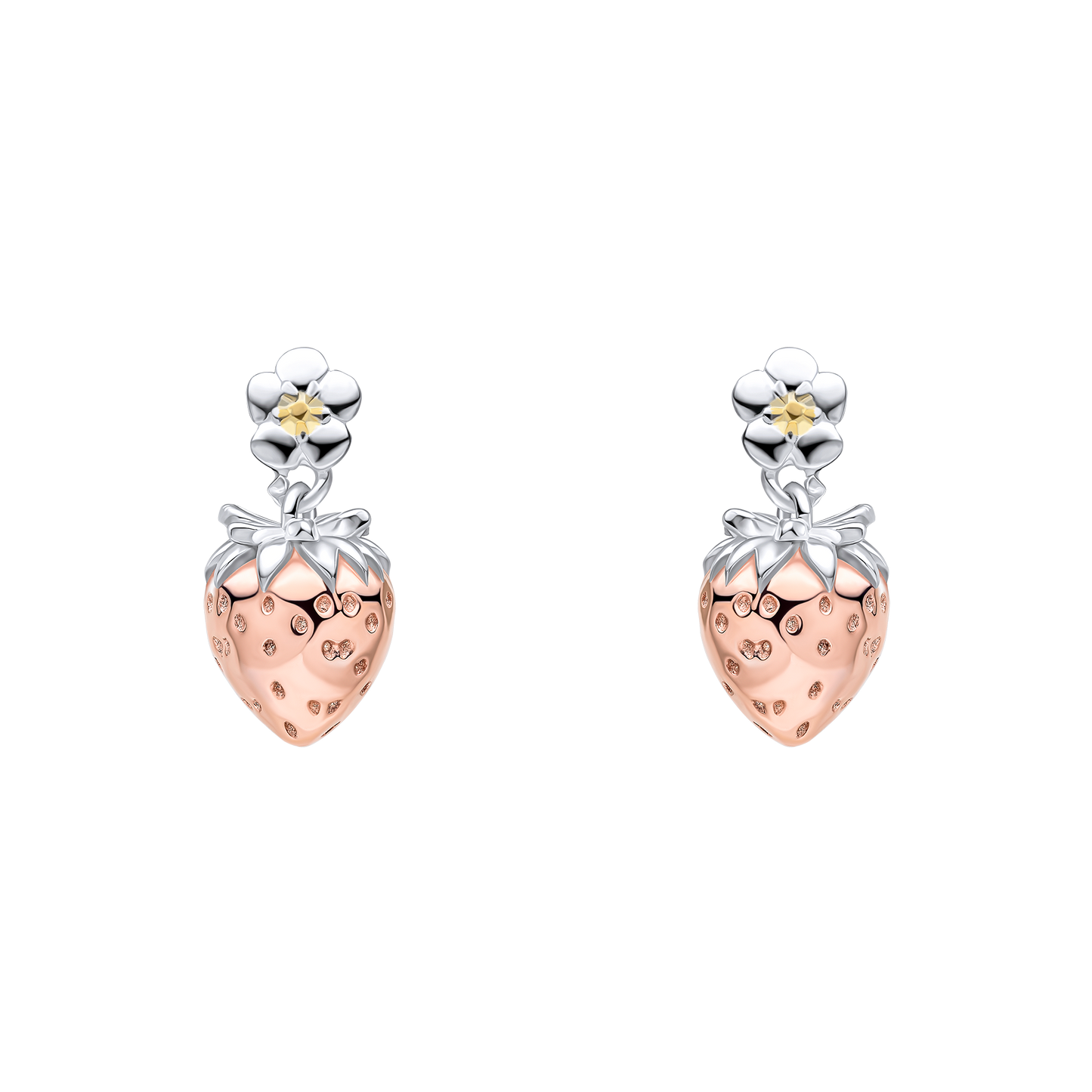Laura Ashley Strawberry Field Stud Earrings
