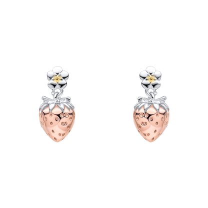 Laura Ashley Strawberry Field Stud Earrings