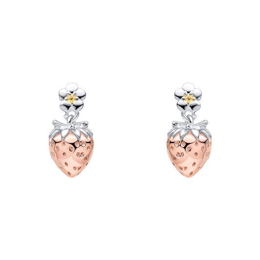 Laura Ashley Strawberry Field Stud Earrings