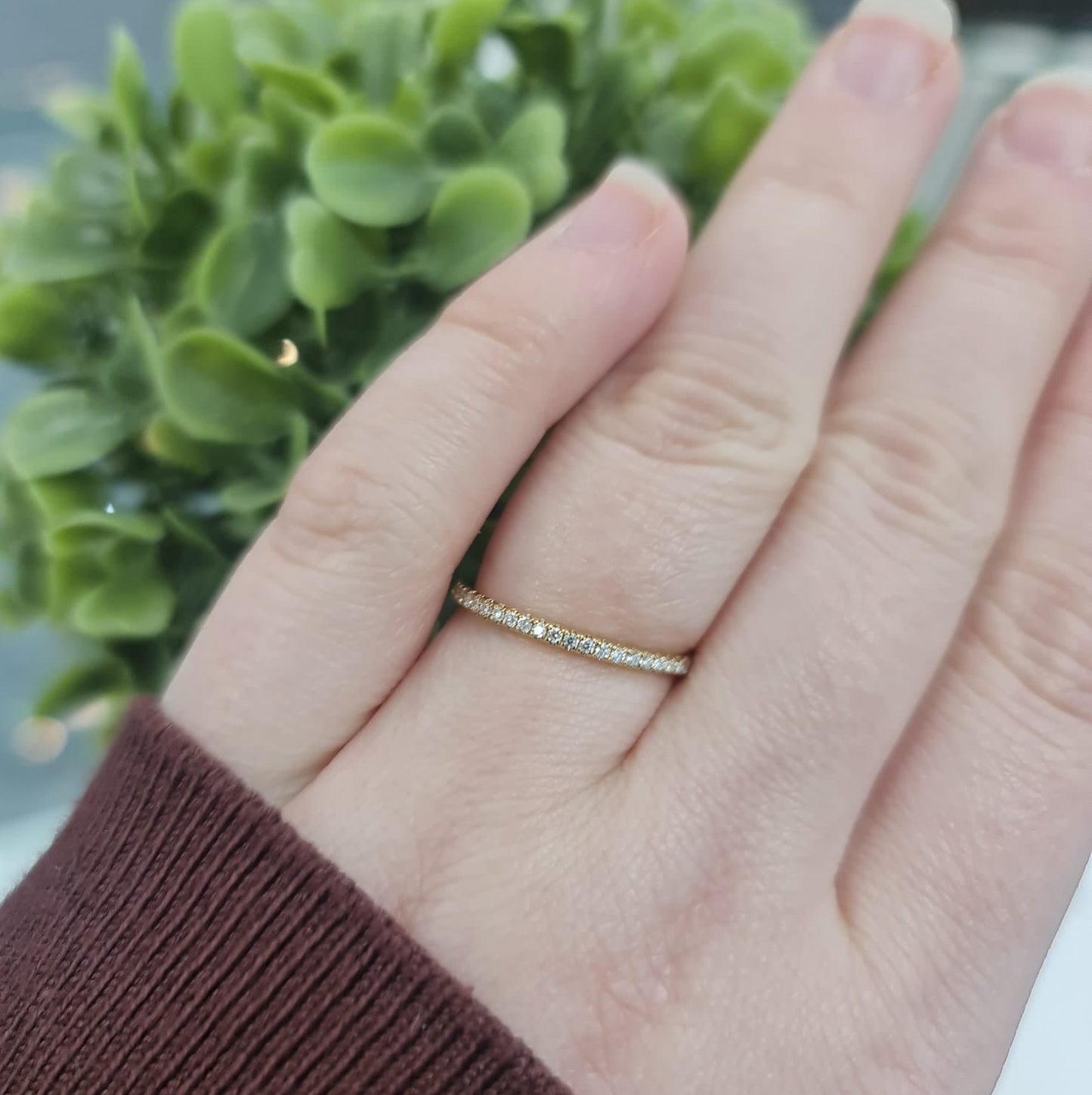 9ct Yellow Gold Eternity Ring