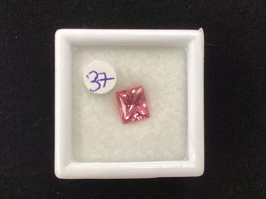 MRJ5256 Octagon Pink Tourmaline 6.01 x 5.02mm 0.90ct