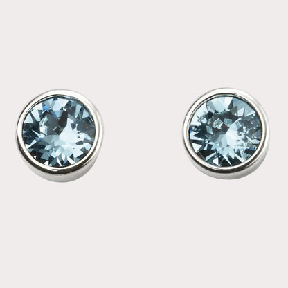Sterling Silver Crystal Earrings