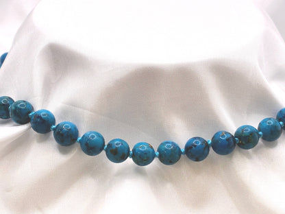 18" Sleeping Beauty Arizona Turquoise Necklace
