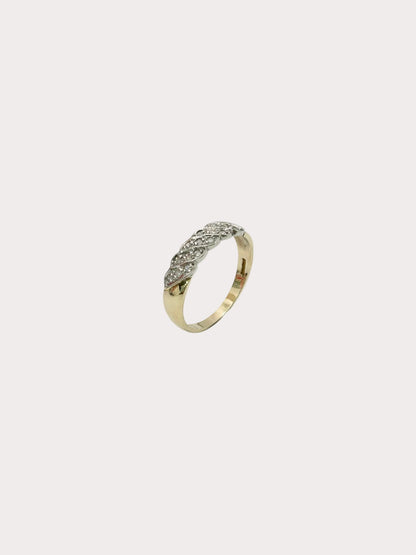 9ct Diamond Ring