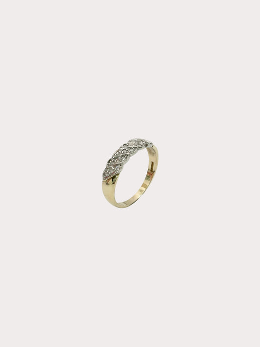 9ct Diamond Ring