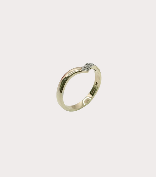 9ct Diamond Ring
