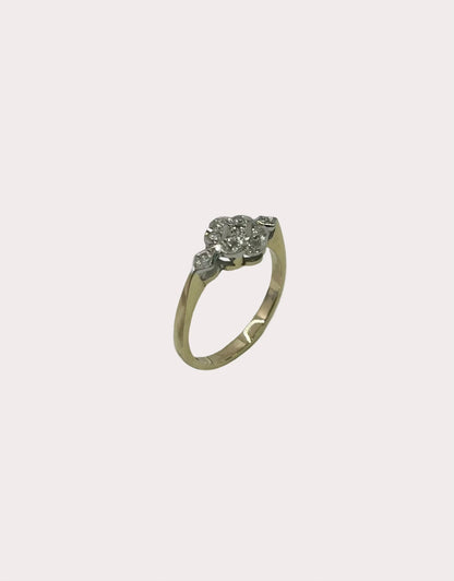 9ct Diamond Ring