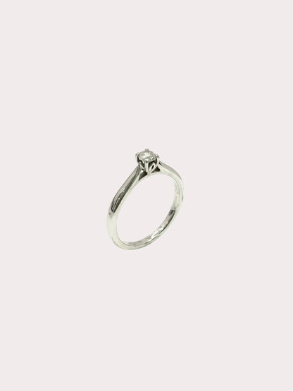 Pre-Owned 9ct White Gold 0.20ct Diamond Solitaire