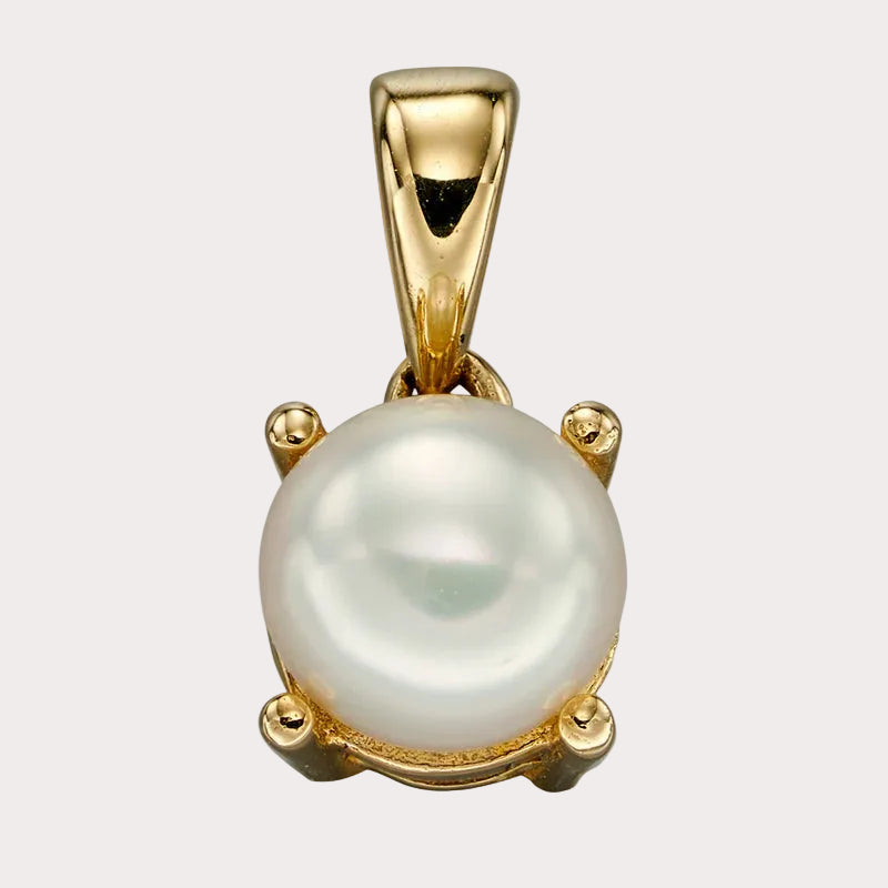 9ct Yellow Gold Birthstone Pendant