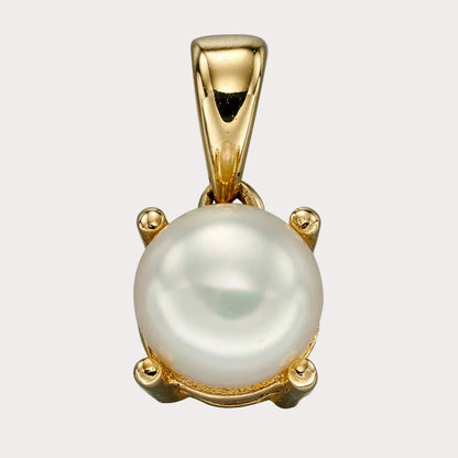 9ct Yellow Gold Birthstone Pendant