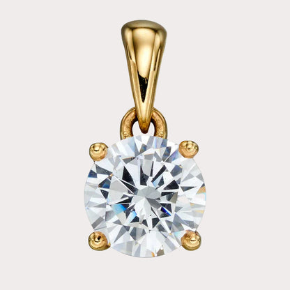 9ct Yellow Gold Birthstone Pendant