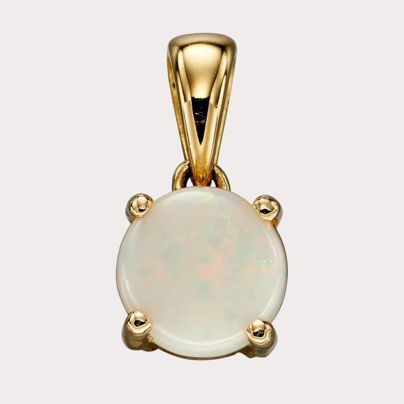 9ct Yellow Gold Birthstone Pendant