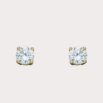 9ct Yellow Gold Studs