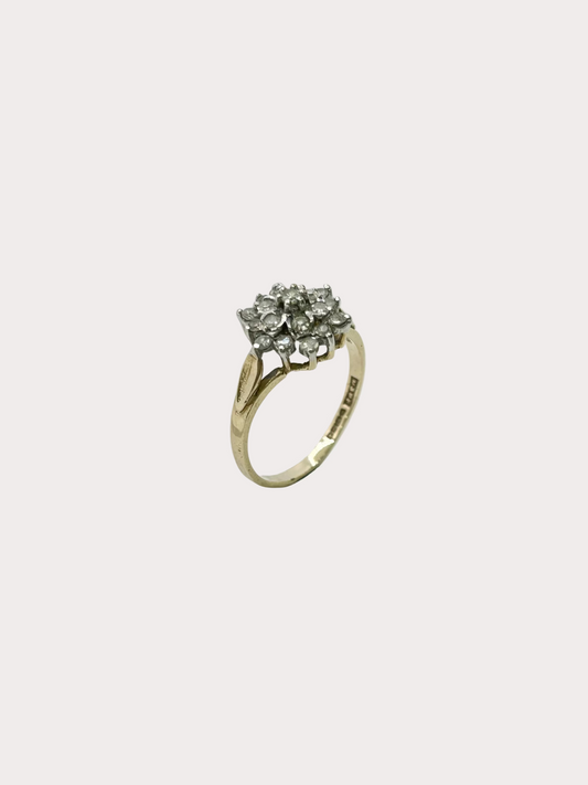9ct Diamond Ring
