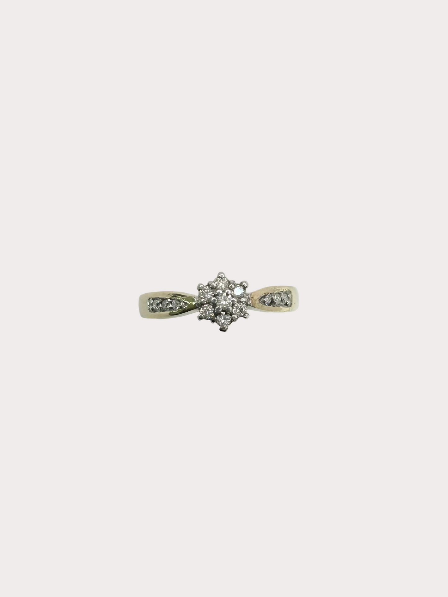 9ct Diamond Ring