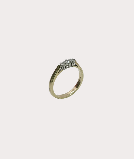 9ct Diamond Ring